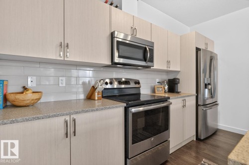 #206 8525 91 St Nw, Edmonton, AB - Indoor Photo Showing Kitchen