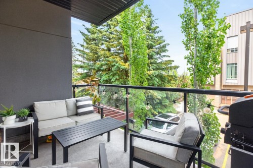 #206 8525 91 St Nw, Edmonton, AB - Outdoor With Deck Patio Veranda With Exterior