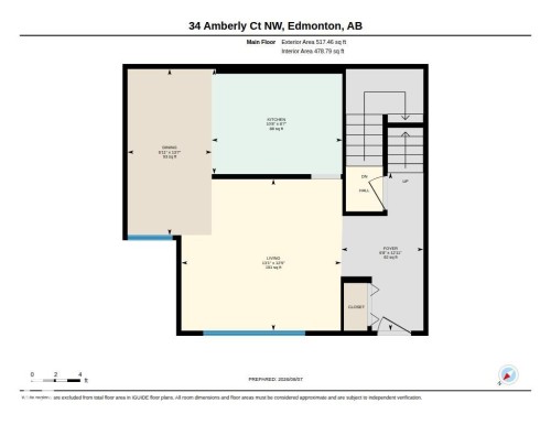 Floor plan - 34 Amberly Court Nw, Edmonton, AB - Other
