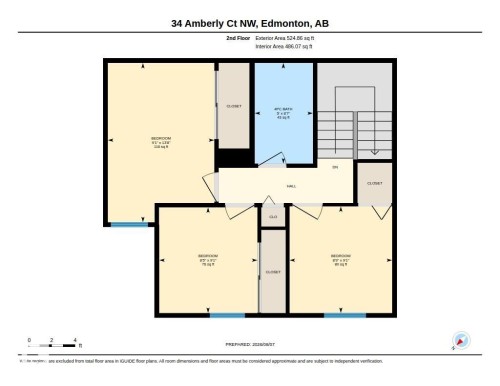 Floor plan - 34 Amberly Court Nw, Edmonton, AB - Other