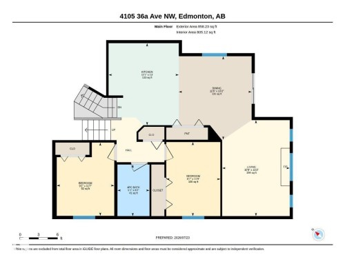 Floor plan - 4105 36A Avenue Nw, Edmonton, AB - Other