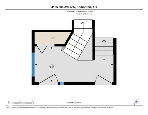 Floor plan - 4105 36A Avenue Nw, Edmonton, AB - Other