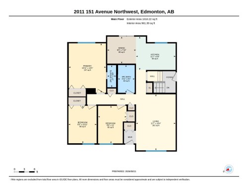 Floor plan - 2011 151 Avenue Nw, Edmonton, AB - Other