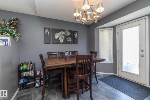 23 Delage Crescent, St. Albert, AB - Indoor Photo Showing Dining Room