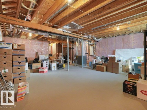 1077 Cristall Crescent Sw, Edmonton, AB - Indoor Photo Showing Basement