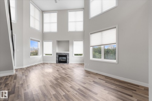 #505 10346 117 St Nw, Edmonton, AB - Indoor With Fireplace
