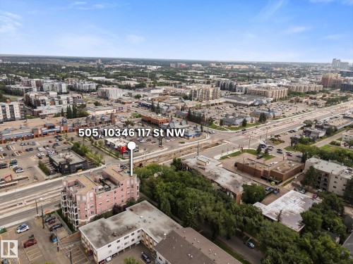 #505 10346 117 St Nw, Edmonton, AB - Outdoor With View