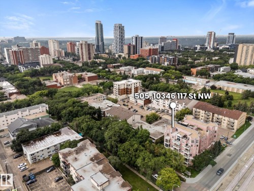 #505 10346 117 St Nw, Edmonton, AB - Outdoor With View