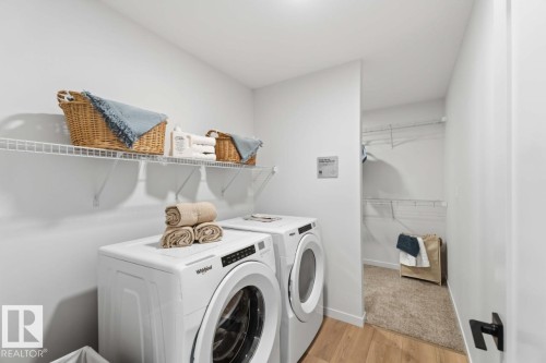 7105 50A Avenue, Beaumont, AB - Indoor Photo Showing Laundry Room