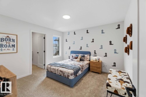 7105 50A Avenue, Beaumont, AB - Indoor Photo Showing Bedroom