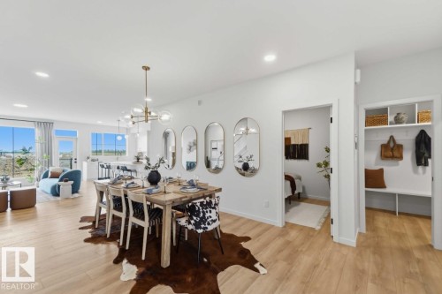 7105 50A Avenue, Beaumont, AB - Indoor Photo Showing Dining Room
