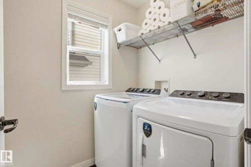 10 Rockwell Close, Fort Saskatchewan, AB - Indoor Photo Showing Laundry Room