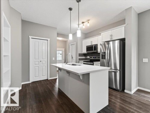 #56 8209 217 St Nw, Edmonton, AB - Indoor Photo Showing Kitchen With Upgraded Kitchen