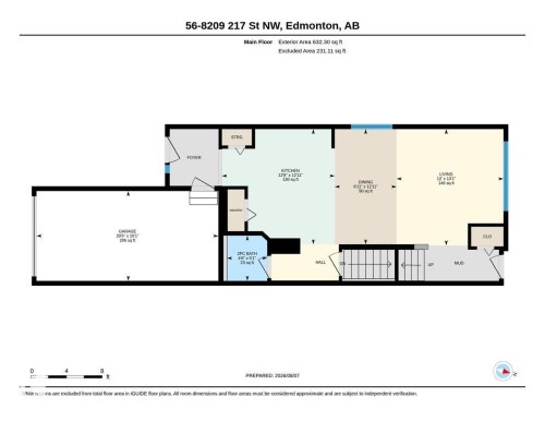 Floor plan - #56 8209 217 St Nw, Edmonton, AB - Other