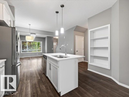 #56 8209 217 St Nw, Edmonton, AB - Indoor Photo Showing Kitchen With Double Sink