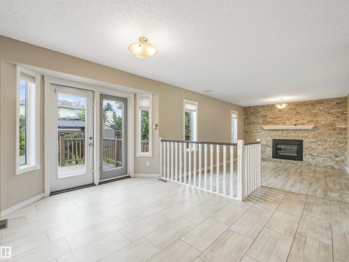 4335 47 Street Nw, Edmonton, AB - Indoor With Fireplace