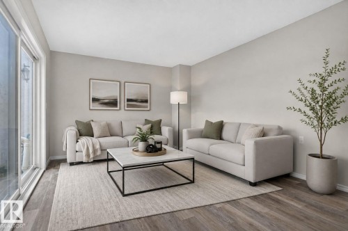 Wood-finish flooring with a neutral color palette - 17775 95 Street Nw, Edmonton, AB 