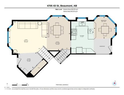 Floor plan - 4705 43 Street, Beaumont, AB 