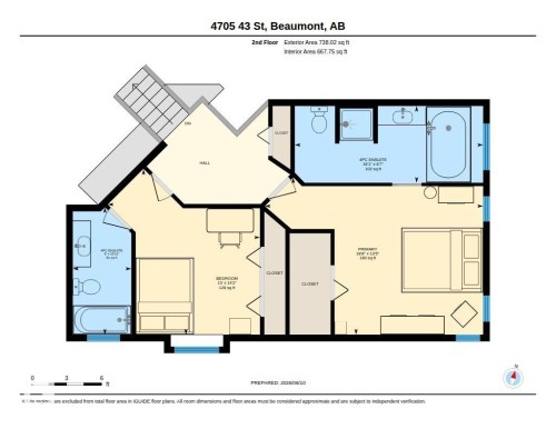 Floor plan - 4705 43 Street, Beaumont, AB 