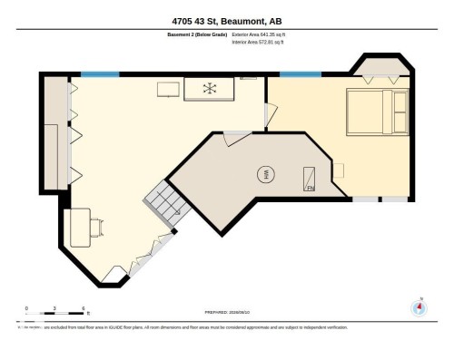 Floor plan - 4705 43 Street, Beaumont, AB 