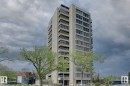 #102 8220 Jasper Av Nw, Edmonton, AB  - Outdoor With Balcony With Facade 