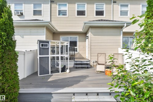 Spacious outdoor deck with multi-level construction - 4471 Mccrae Avenue Nw, Edmonton, AB - Outdoor