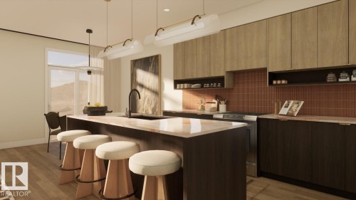 2214 Crossbill Link Nw, Edmonton, AB - Indoor Photo Showing Kitchen