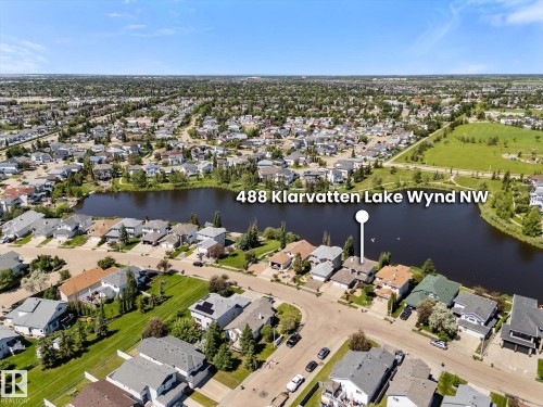 488 Klarvatten Lake Wynd Nw, Edmonton, AB - Outdoor With Body Of Water With View