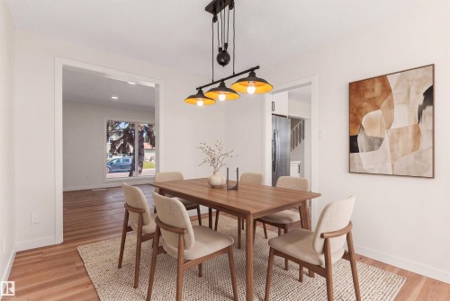 9328 168 Street Nw, Edmonton, AB - Indoor Photo Showing Dining Room