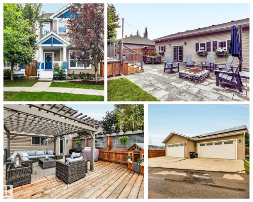 8423 23 Avenue Sw, Edmonton, AB - Outdoor With Deck Patio Veranda