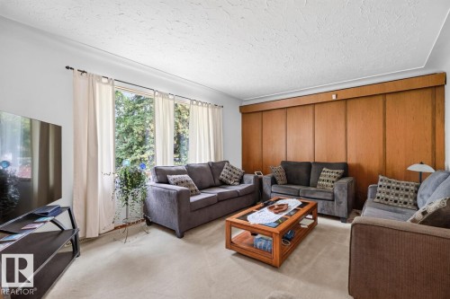 9419 65 Avenue Nw, Edmonton, AB - Indoor Photo Showing Living Room