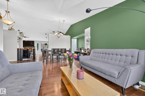 3619 31 Street Nw, Edmonton, AB - Indoor Photo Showing Living Room