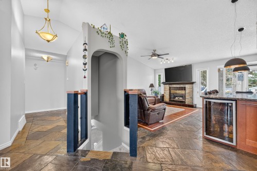 3619 31 Street Nw, Edmonton, AB - Indoor With Fireplace