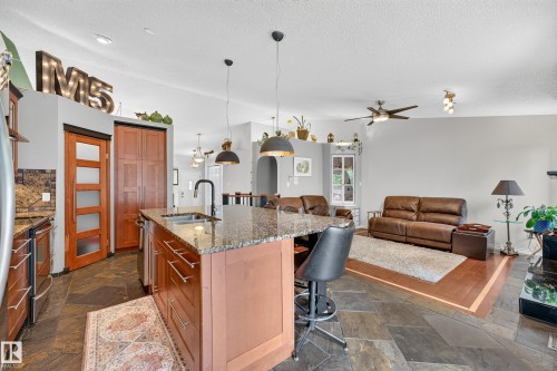 3619 31 Street Nw, Edmonton, AB - Indoor Photo Showing Kitchen With Upgraded Kitchen