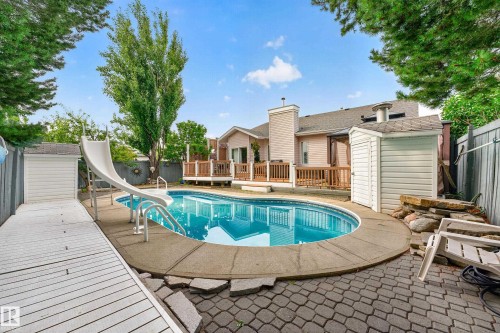 3619 31 Street Nw, Edmonton, AB - Outdoor With In Ground Pool With Exterior