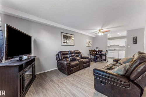 #115 18012 95 Av Nw, Edmonton, AB - Indoor Photo Showing Living Room