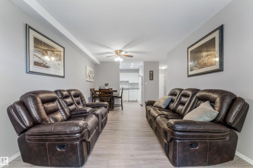 #115 18012 95 Av Nw, Edmonton, AB - Indoor Photo Showing Living Room