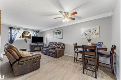 #115 18012 95 Av Nw, Edmonton, AB - Indoor Photo Showing Living Room