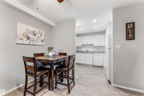 #115 18012 95 Av Nw, Edmonton, AB - Indoor Photo Showing Dining Room