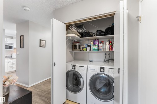 #115 18012 95 Av Nw, Edmonton, AB - Indoor Photo Showing Laundry Room