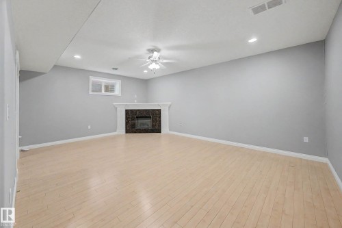 13608 160 Avenue Nw, Edmonton, AB - Indoor With Fireplace