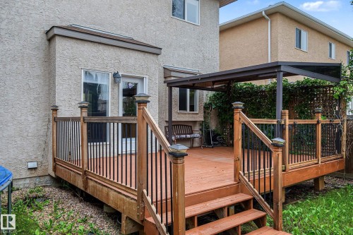 13608 160 Avenue Nw, Edmonton, AB - Outdoor With Deck Patio Veranda With Exterior