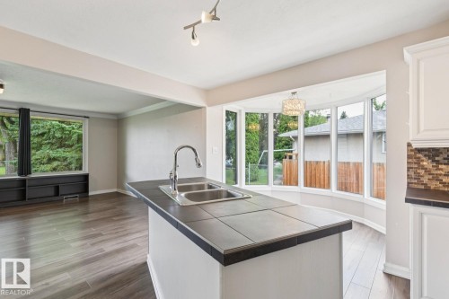 10151 71 Street Nw, Edmonton, AB - Indoor Photo Showing Kitchen With Double Sink