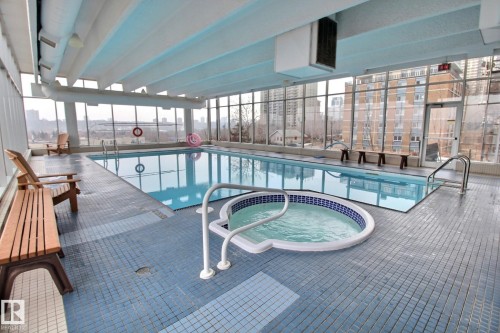 #508 9918 101 St Nw, Edmonton, AB - Indoor Photo Showing Other Room With In Ground Pool