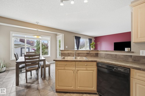 11543 11 Avenue Sw, Edmonton, AB - Indoor Photo Showing Kitchen With Double Sink