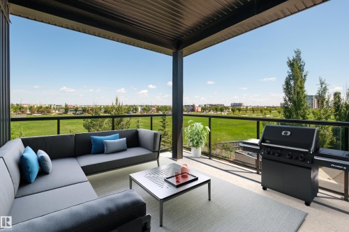 #323 320 Ambleside Link Li Sw, Edmonton, AB - Outdoor With Deck Patio Veranda With View With Exterior
