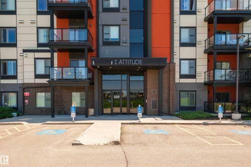 #323 320 Ambleside Link Li Sw, Edmonton, AB - Outdoor With Balcony With Facade