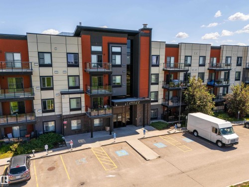 #323 320 Ambleside Link Li Sw, Edmonton, AB - Outdoor With Balcony With Facade