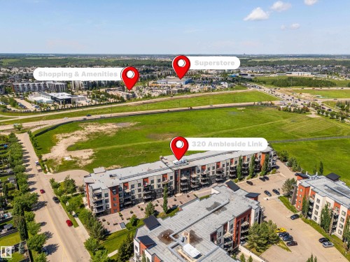 #323 320 Ambleside Link Li Sw, Edmonton, AB - Outdoor With View