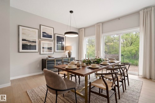17731 7 Street Ne, Edmonton, AB - Indoor Photo Showing Dining Room